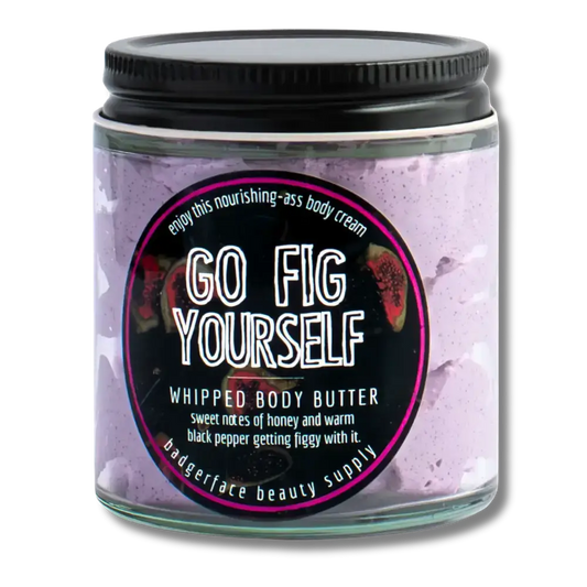 Warm Fig and Honey Body Butter. Vegan, Eco Body Butter.