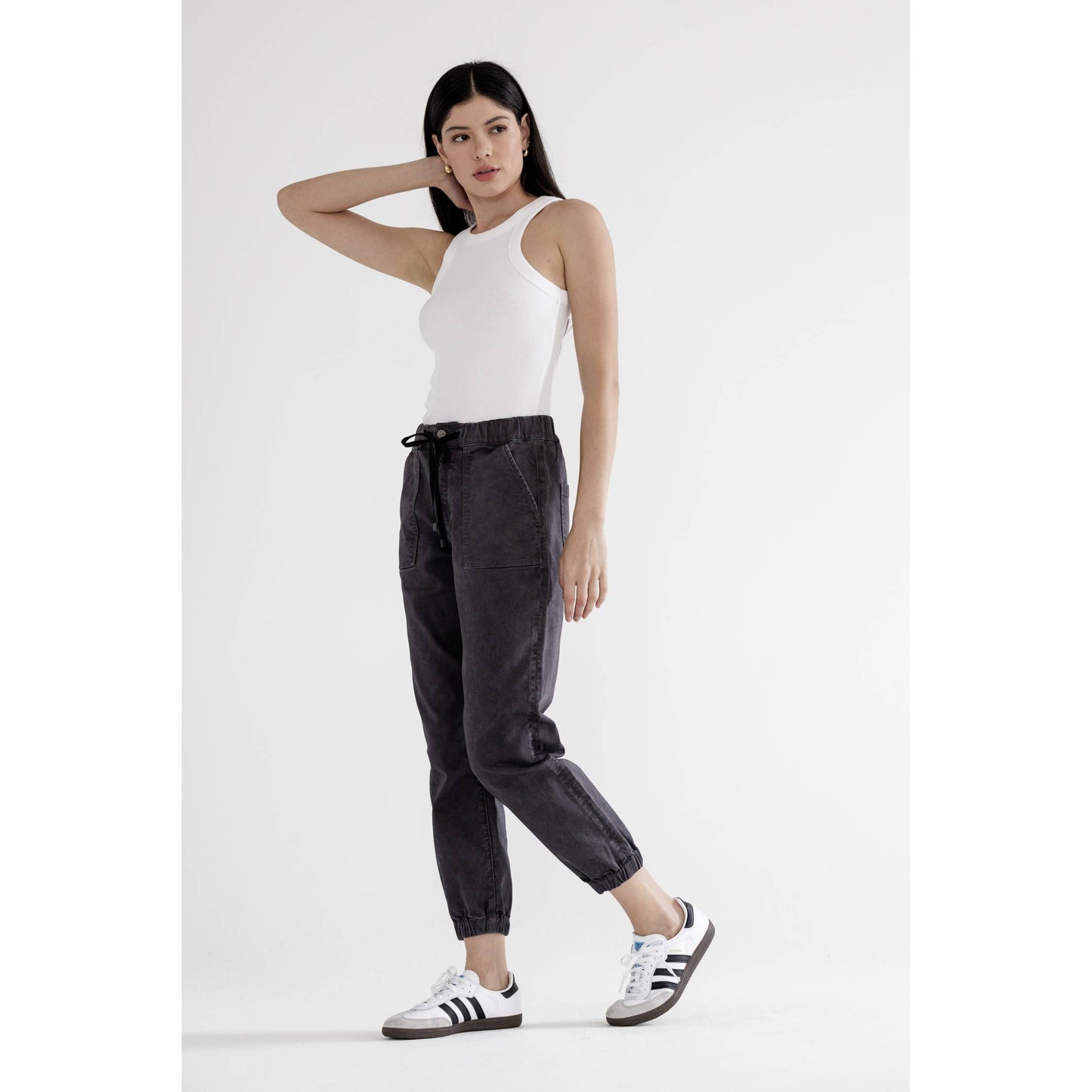 THE SLOAN HIGH RISE CROP JOGGERS