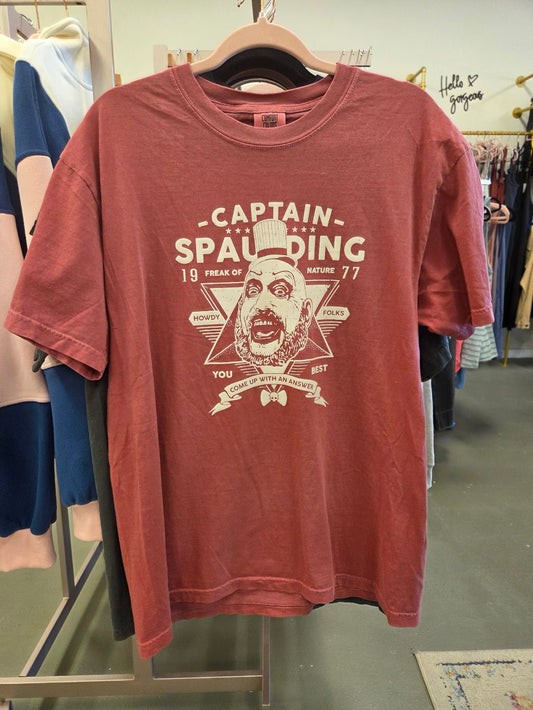 Captain Spaulding Tee (Red, L)
