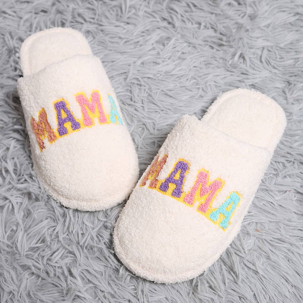 Colorful MAMA Slipper