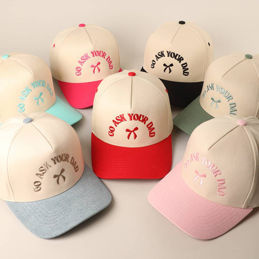 GO ASK YOUR DAD Trucker Hat