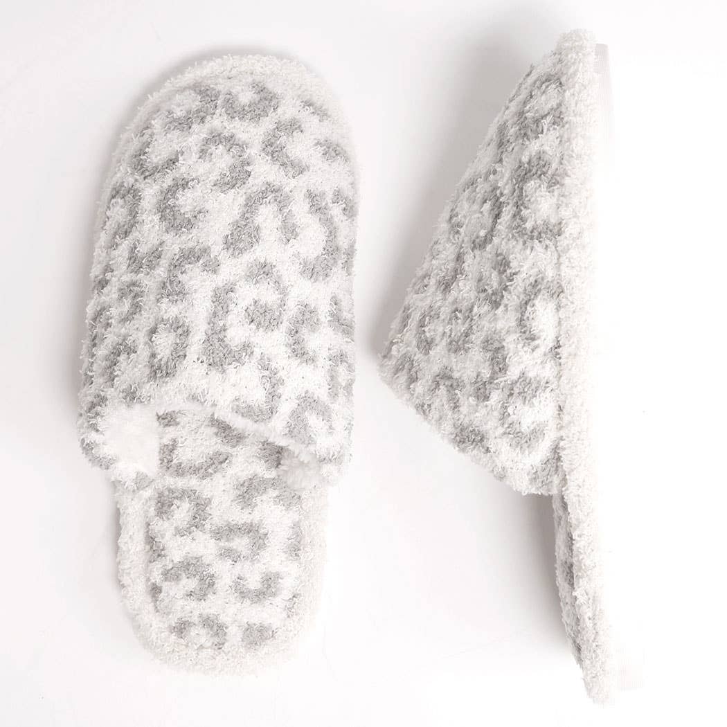 Luxury Soft Leopard Slipper
