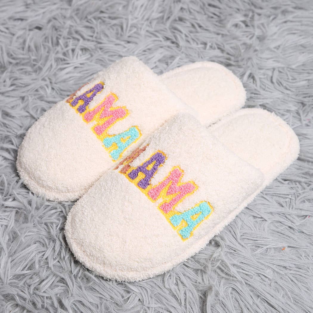 Colorful MAMA Slipper