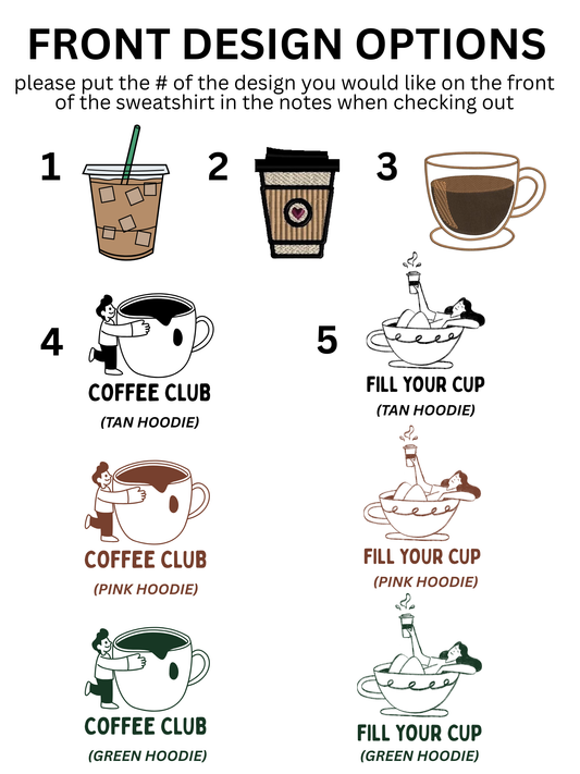 Drink Local Coffee Hoodie - Green Earth