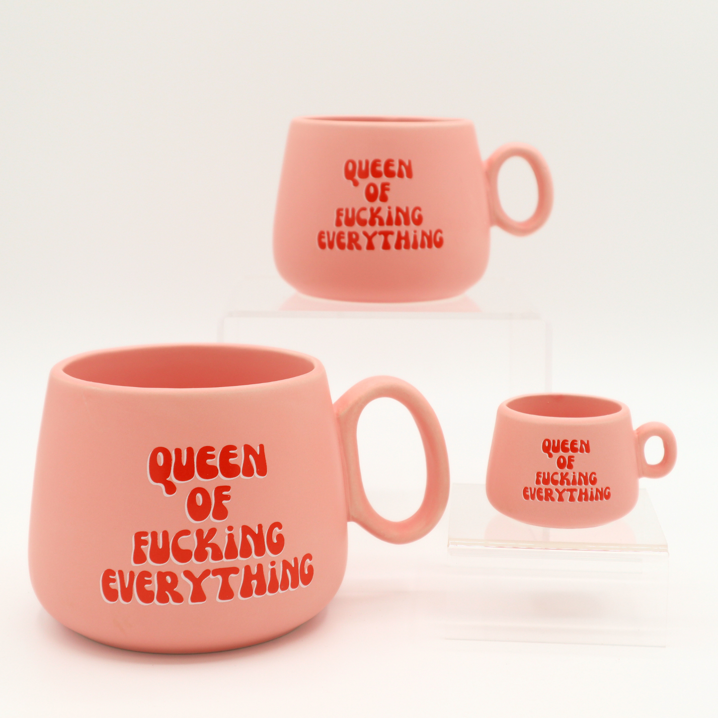 Queen of Fucking Everything - Mug Shot Glass