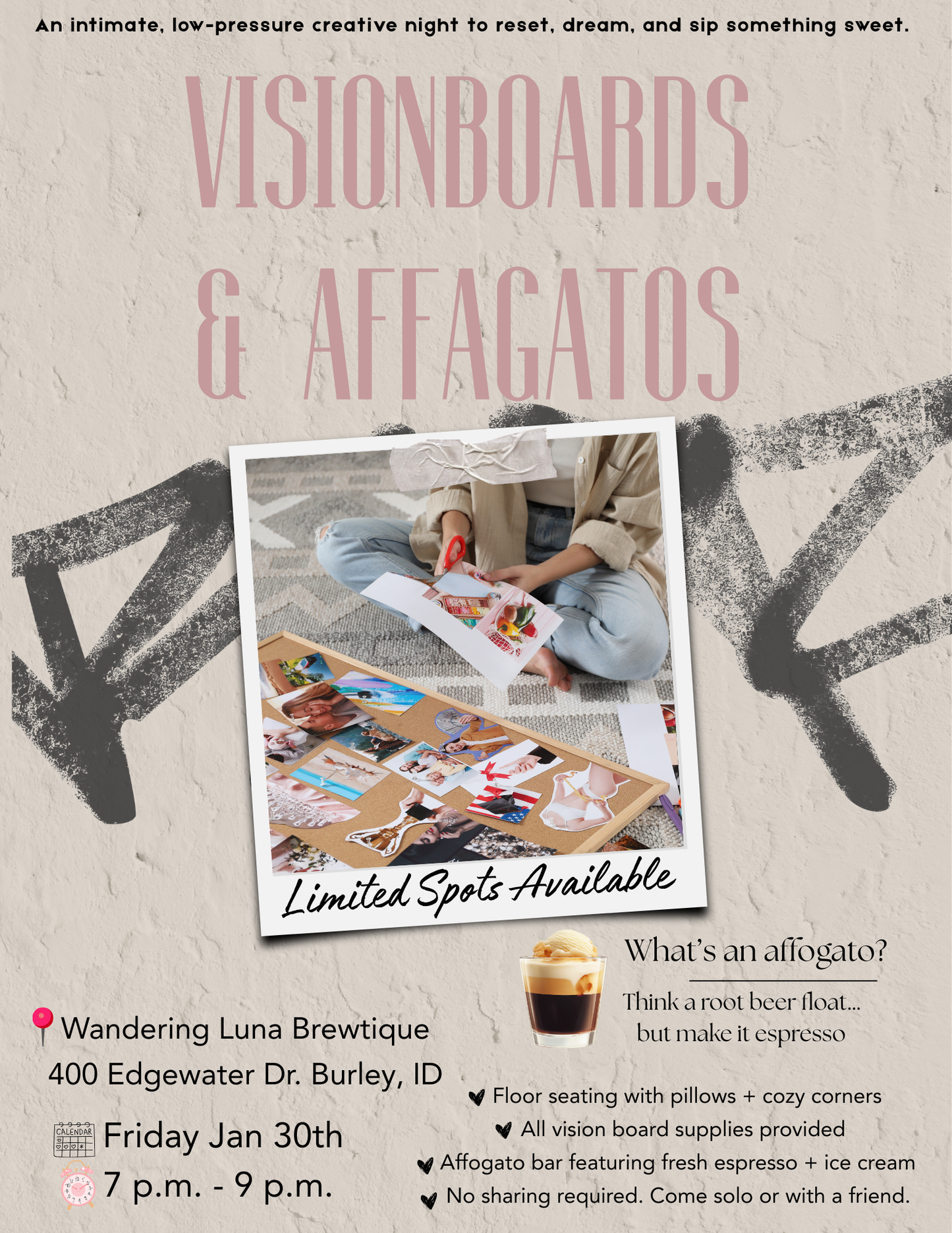 Vision Boards & Affogatos Night