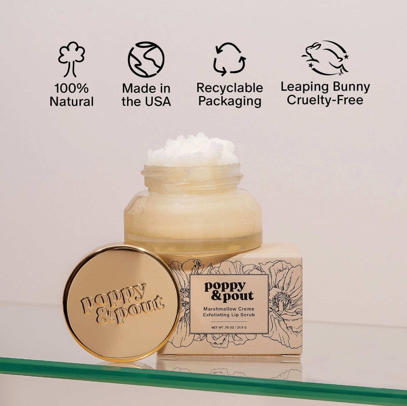 POPPY & POUT LIP SCRUBS