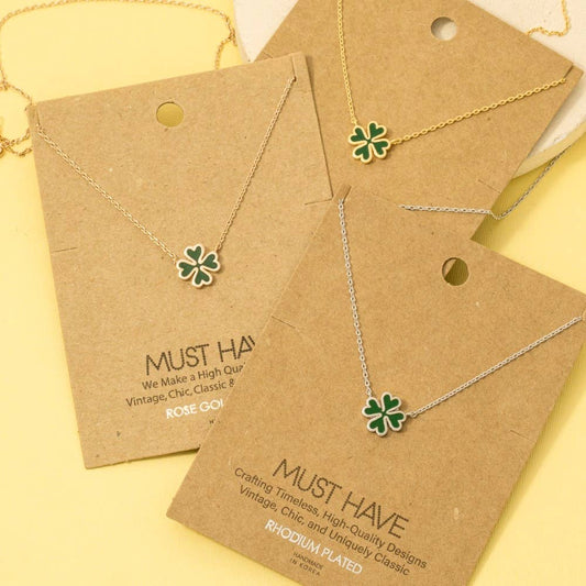 Green Glover Necklace