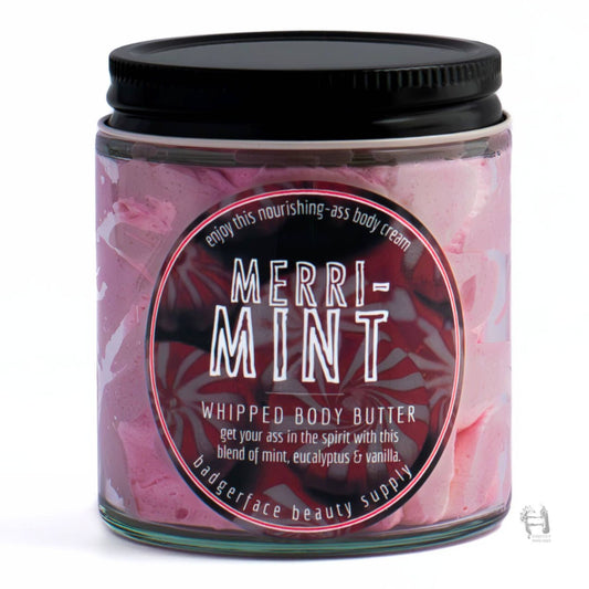 Peppermint Body Butter. Unique Body Care Gift.