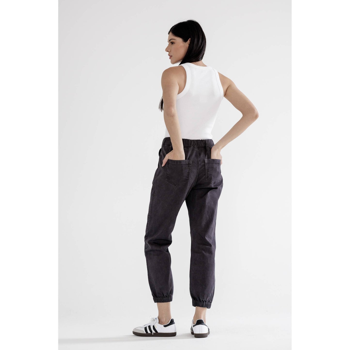 THE SLOAN HIGH RISE CROP JOGGERS