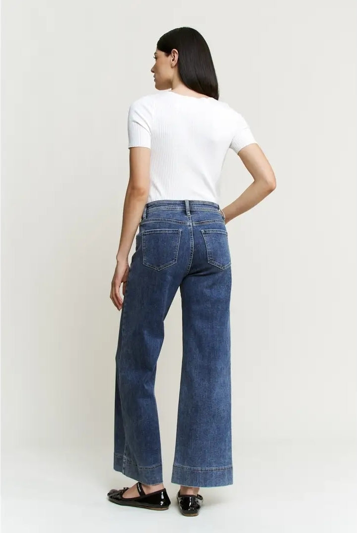 The Nomad High Rise Wide Leg Denim