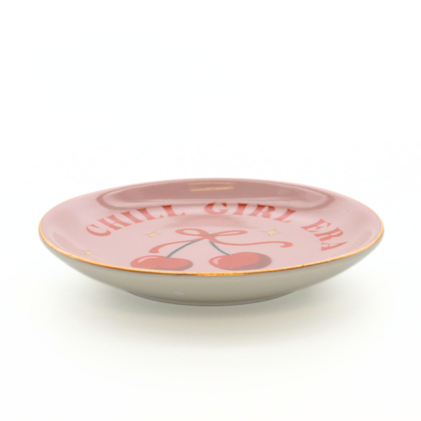 Round Trinket Tray Chill Girl Era
