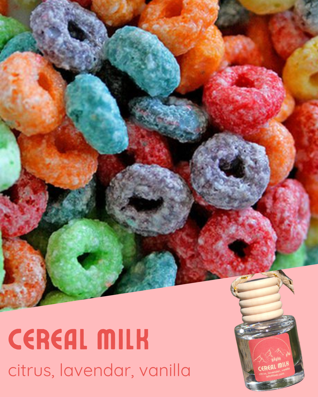 Car Freshener: Cereal Milk