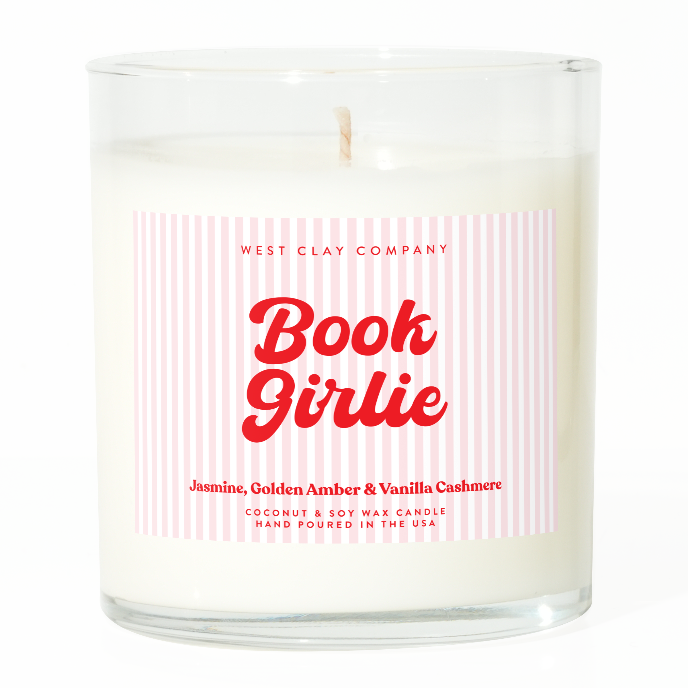 Book Girlie Candle | Everyday Cozy Scent – Vanilla Cashmere