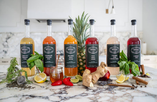 Pineapple Honey Fresno  Handcrafted Cocktail Mixer: English / Large