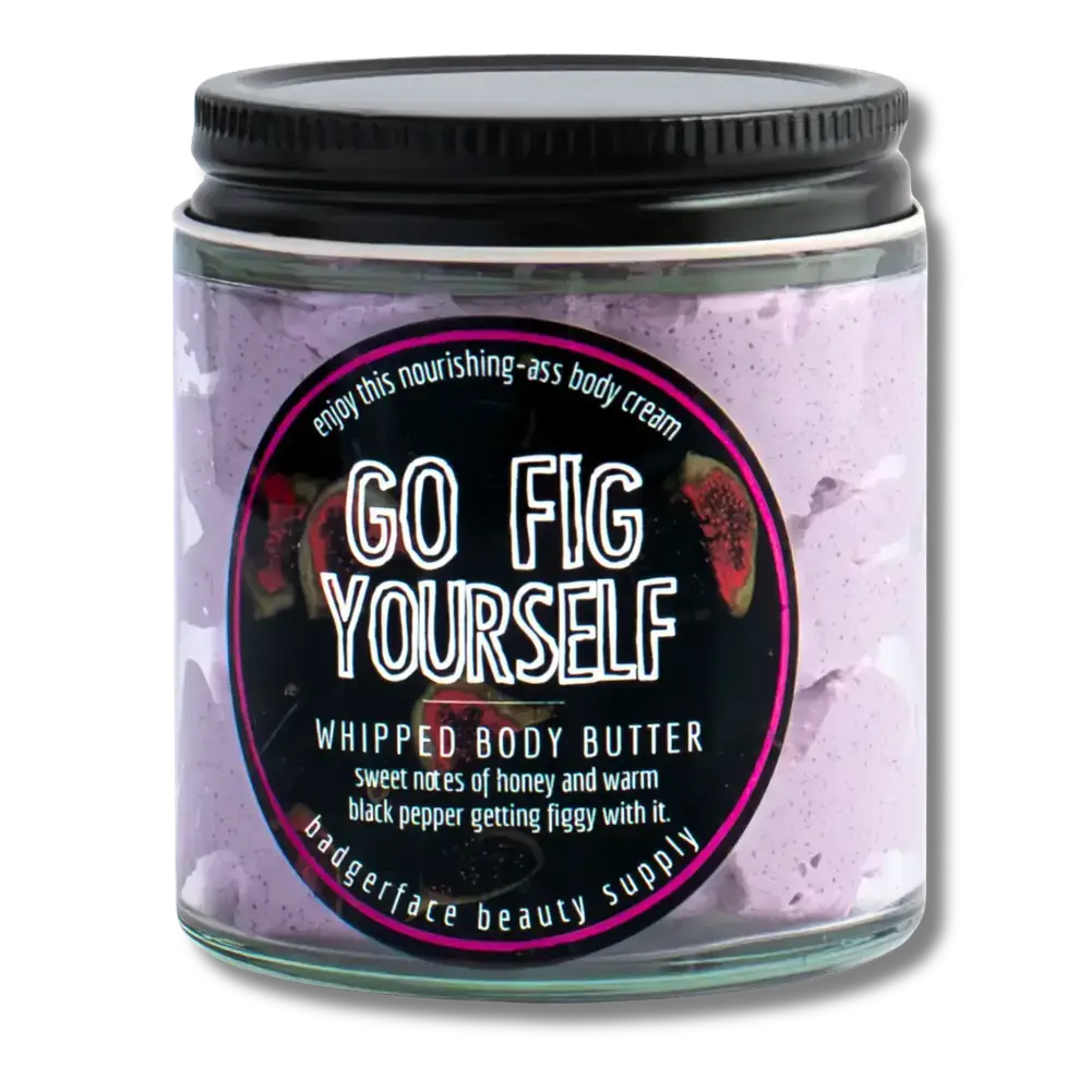 Warm Fig and Honey Body Butter. Vegan, Eco Body Butter.