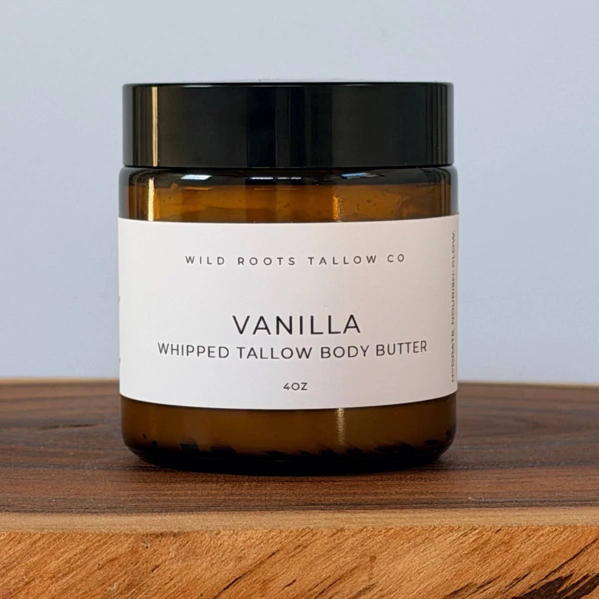 Vanilla Bean Tallow Body Whip: 4oz