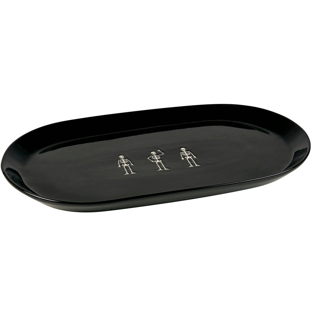 Skeletons Oval Platter