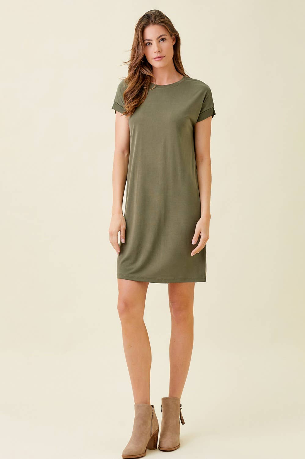 Olive Modal Dress