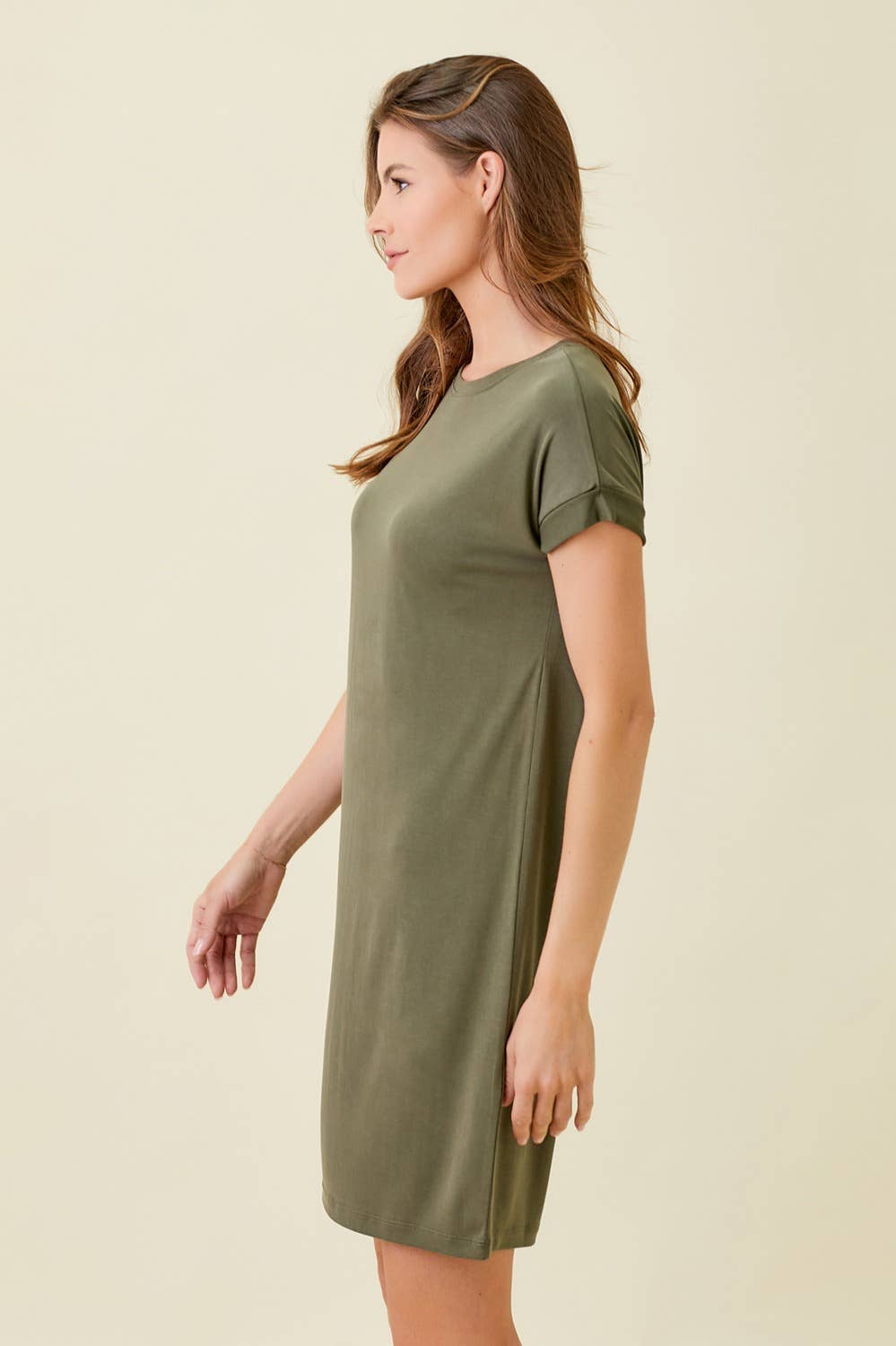 Olive Modal Dress