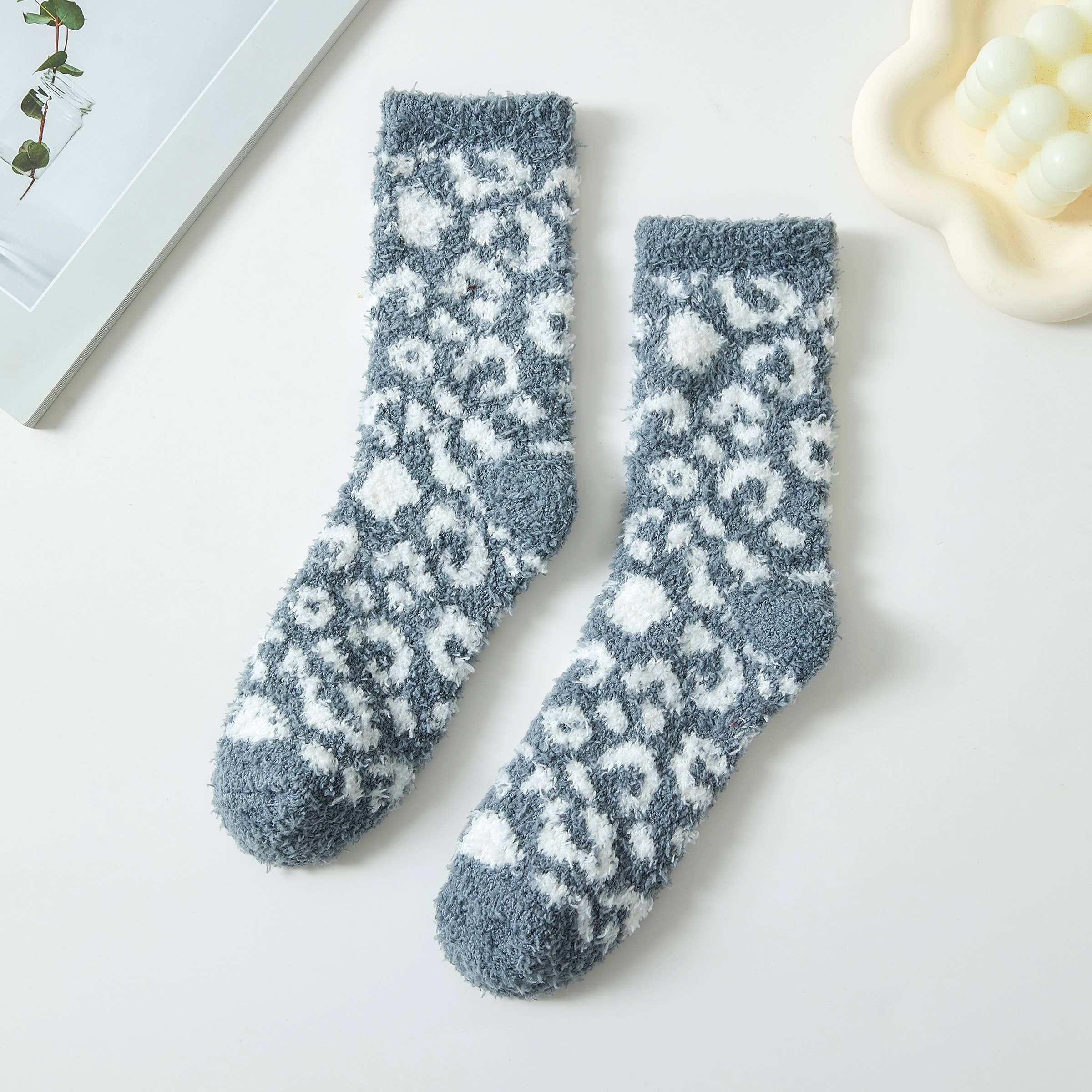 Leopard Sleep Socks