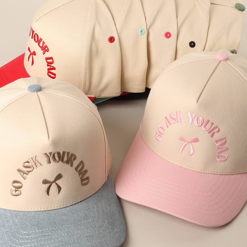 GO ASK YOUR DAD Trucker Hat