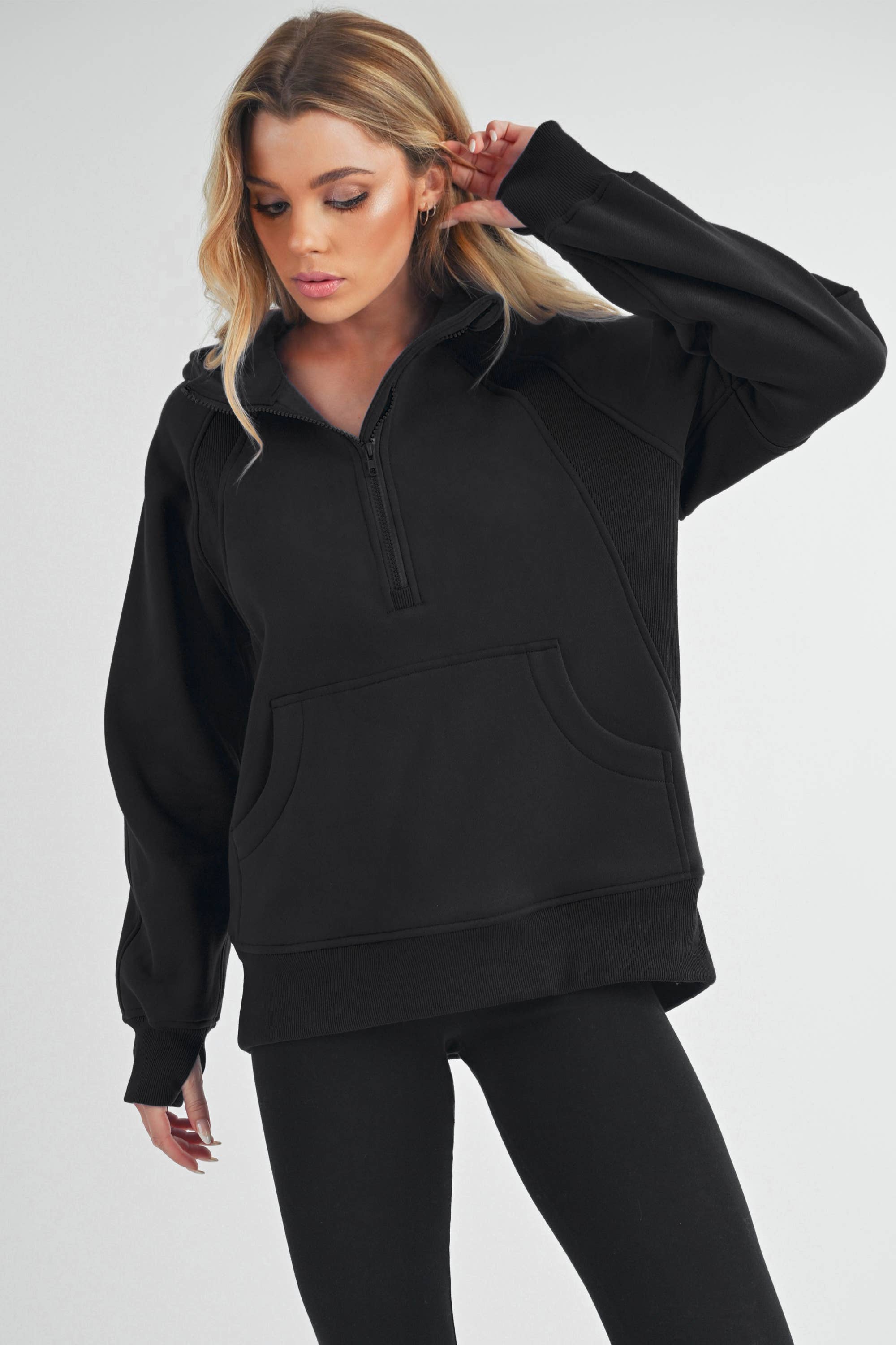 Drea Half-Zip Hoodie