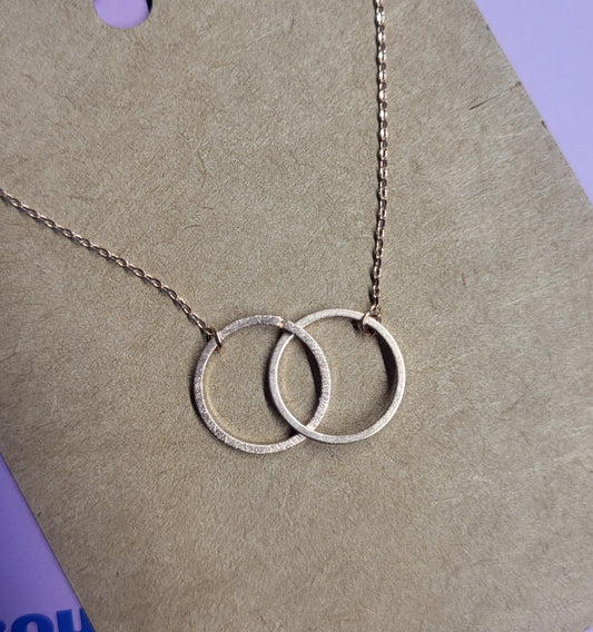 Dual Circle Necklace