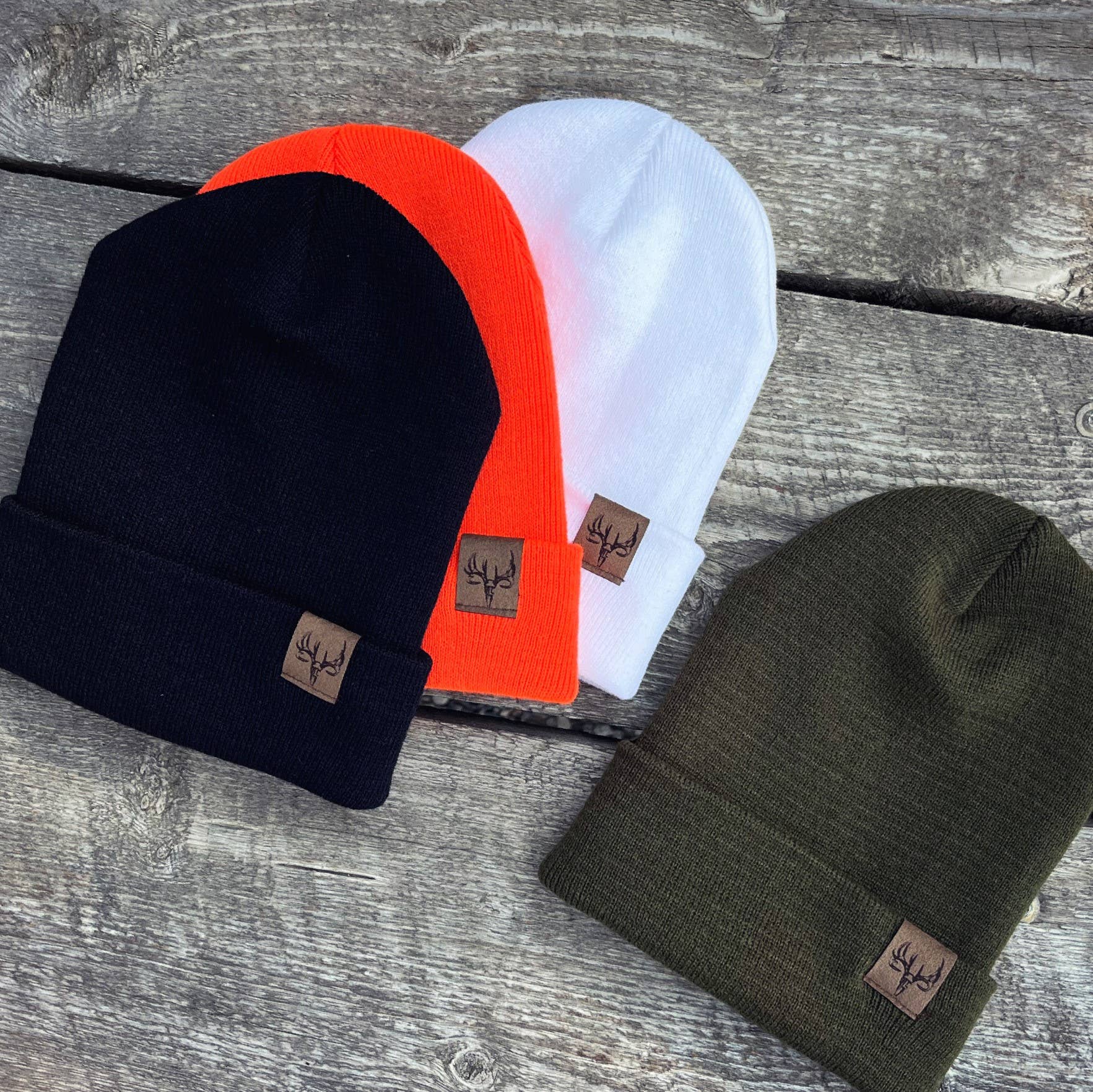 WHITETAIL BUCK BEANIES Green