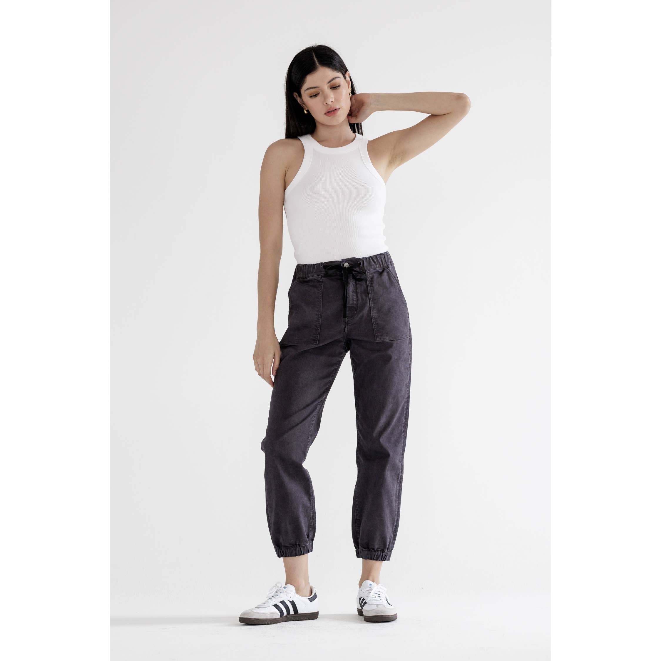 THE SLOAN HIGH RISE CROP JOGGERS