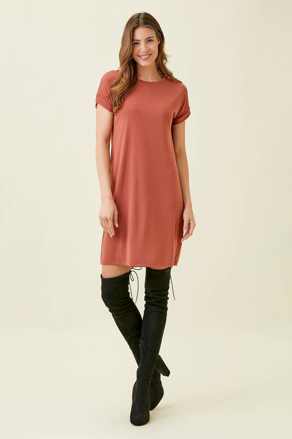 Olive Modal Dress