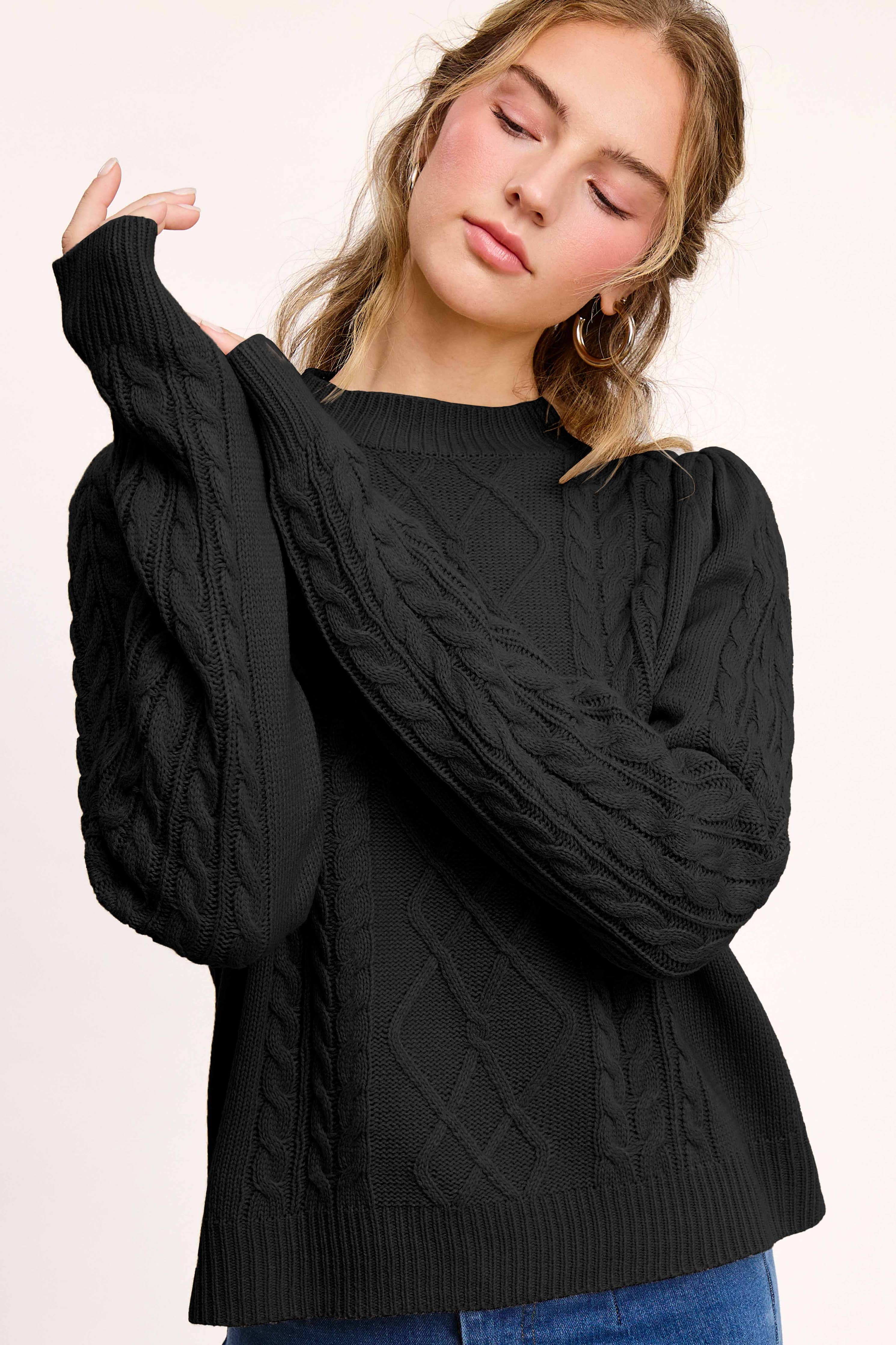 Cable Knit Sweater