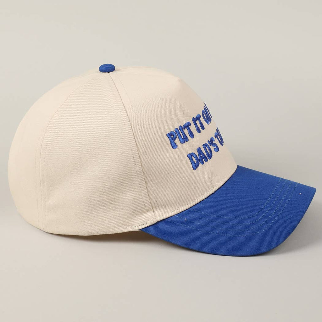 Put It On My Dad's Tab