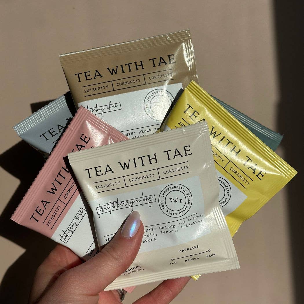 Lemon Crème Black Tea - Individually Wrapped Tea Bag