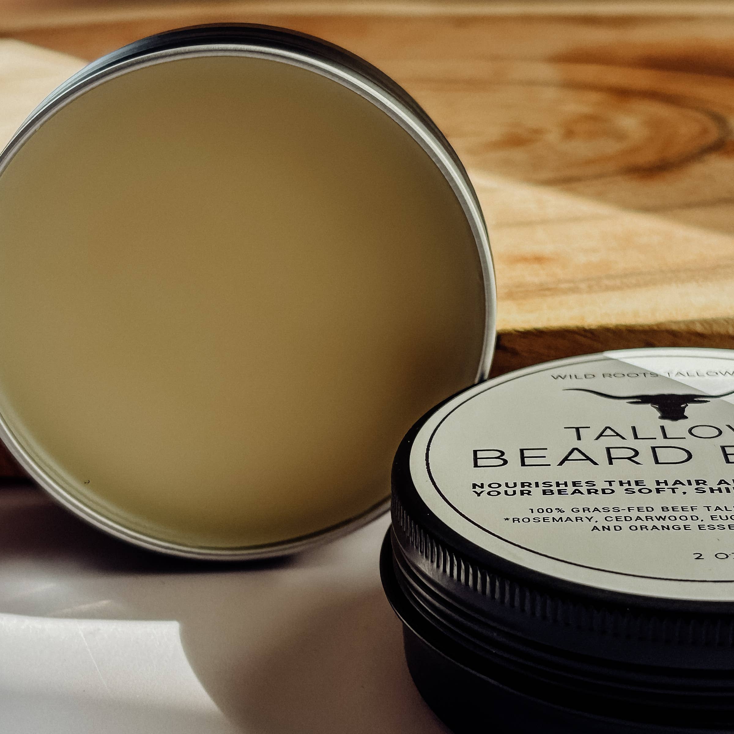 Tallow Beard Balm for Conditioning & Growth