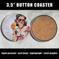 SALTY AF FUNNY COASTER 3.5"