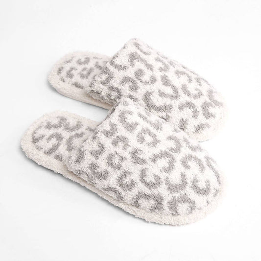Luxury Soft Leopard Slipper