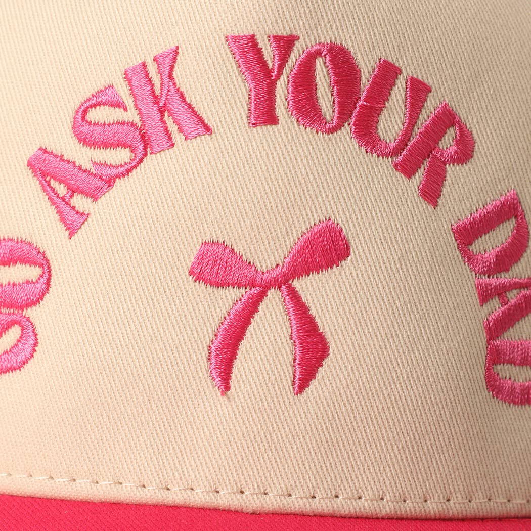 GO ASK YOUR DAD Trucker Hat