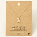 Cowboy Boots Pendant Necklace: R