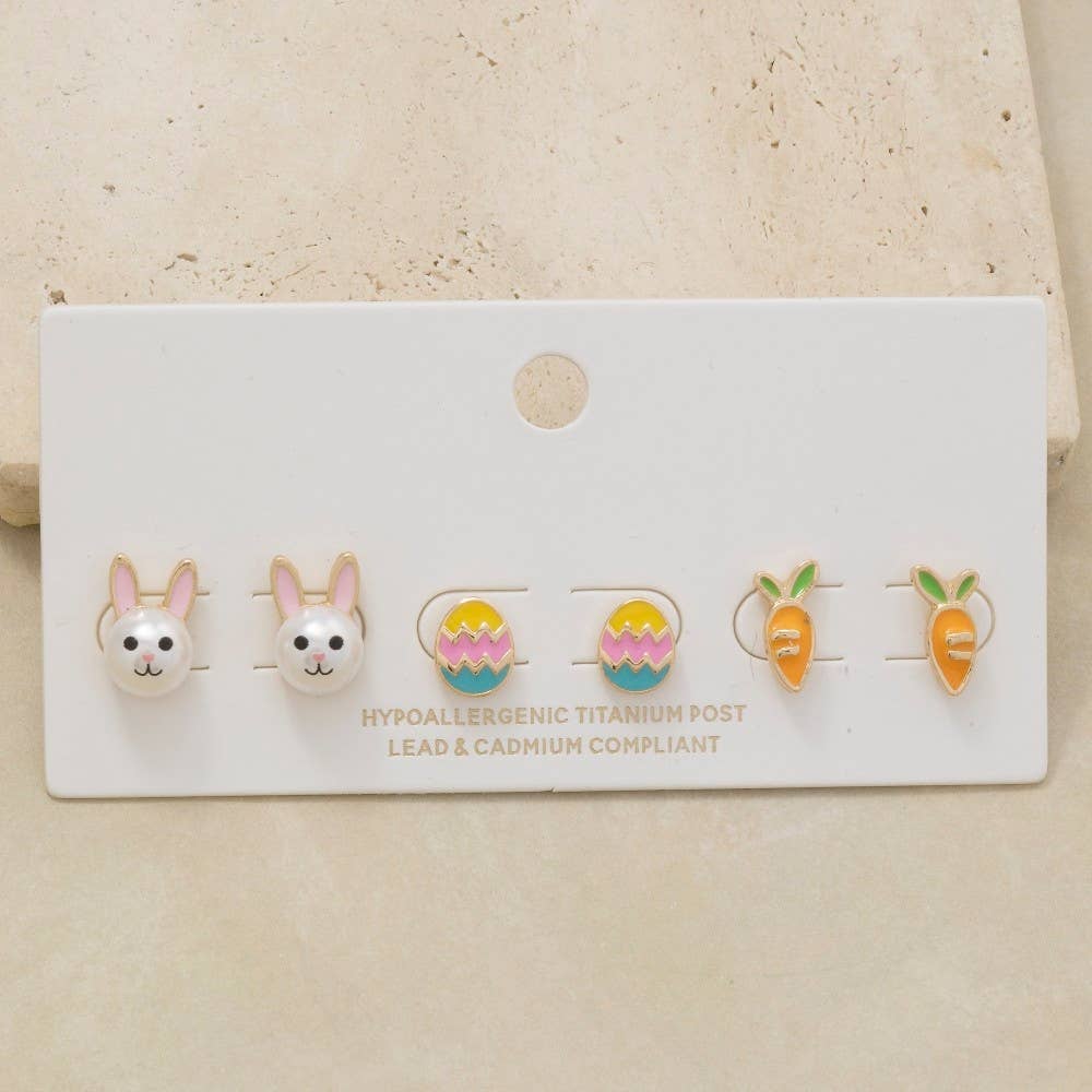 Mini Easter Stud Earrings