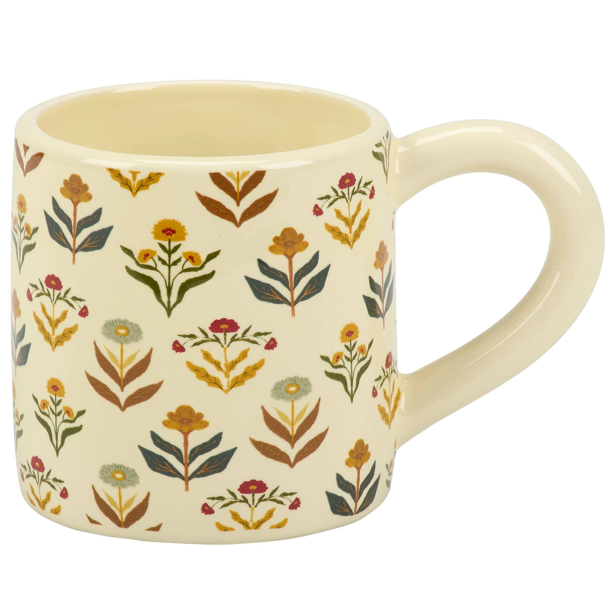 Fall Folk Floral Mug