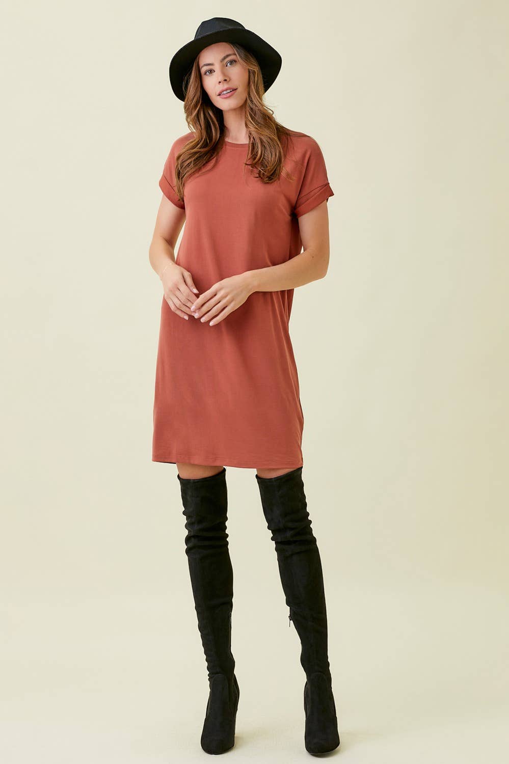 Olive Modal Dress
