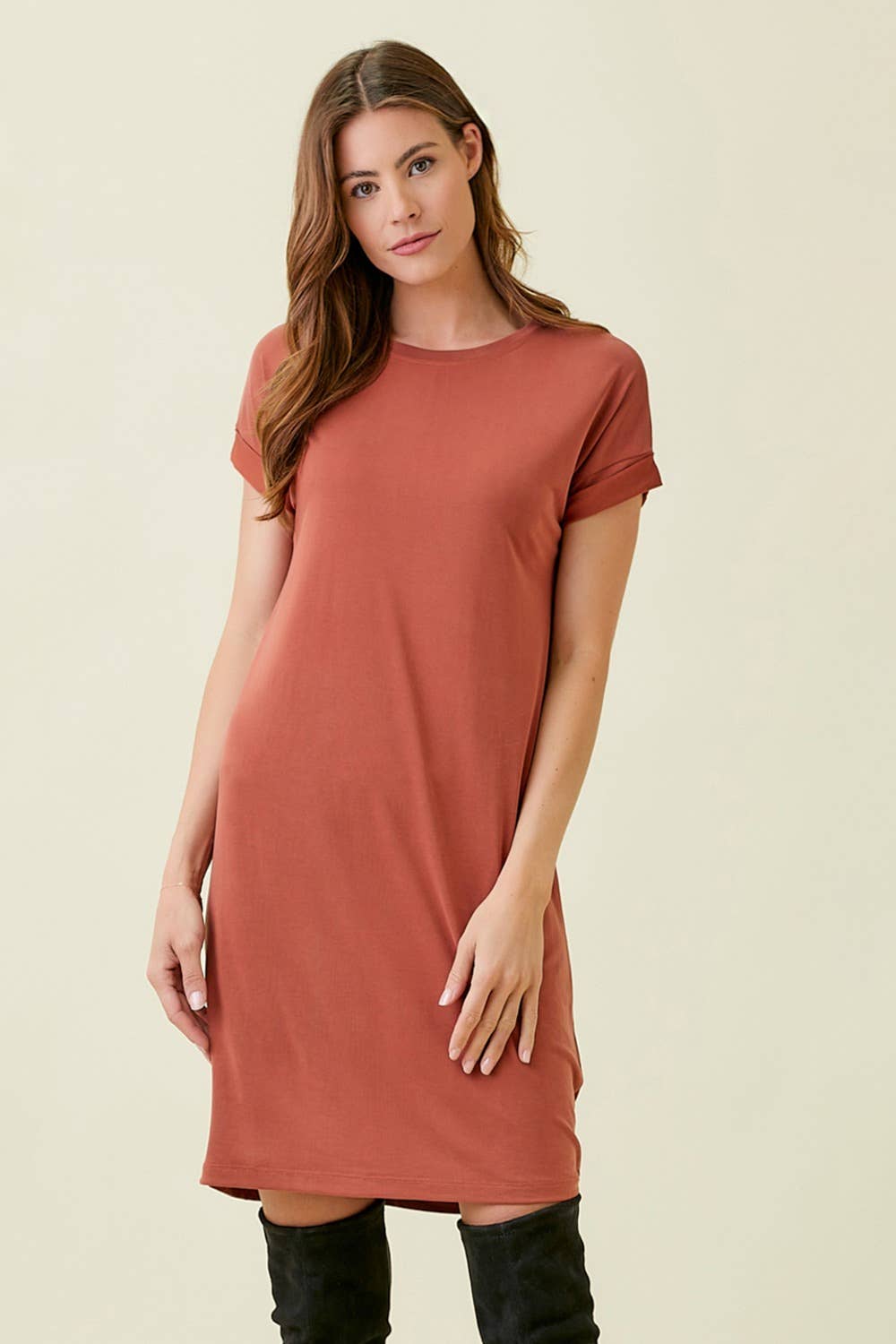 Olive Modal Dress