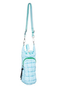 Light Blue Two-Toned Wholesale Tumbler Carrier Bag