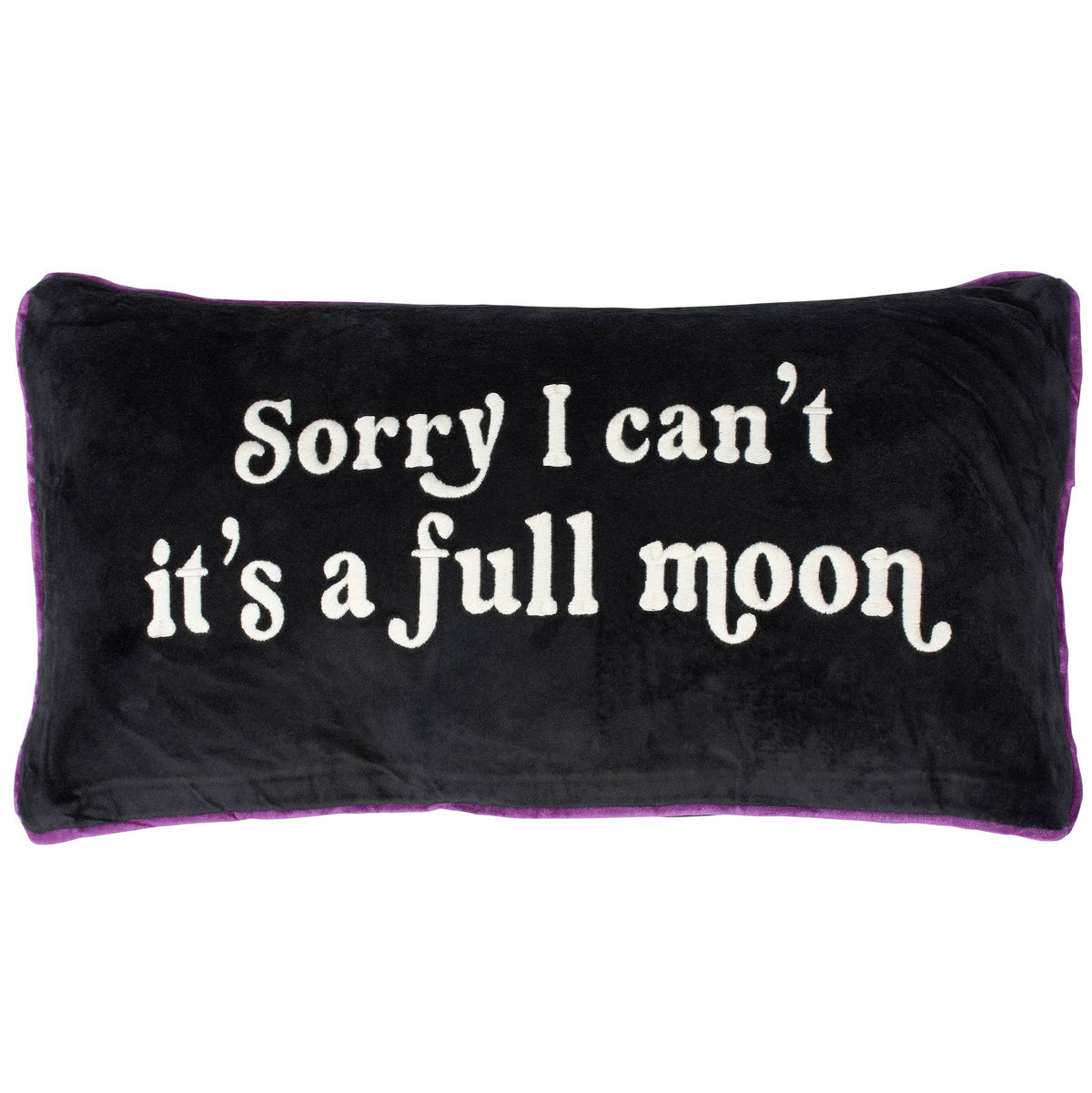 Sorry I Can't It's A Full Moon Pillow