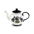 Halloween Witches Brew 40oz Teapot with Flying Witch