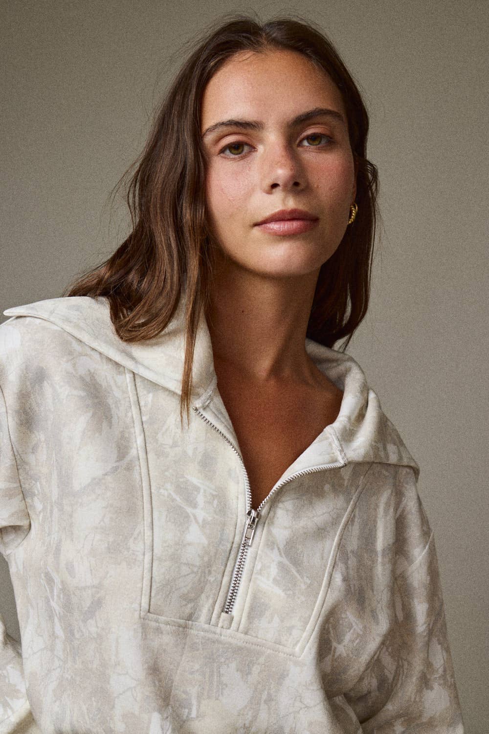 Penelope Loose Fit Half Zip Pullover and Pants