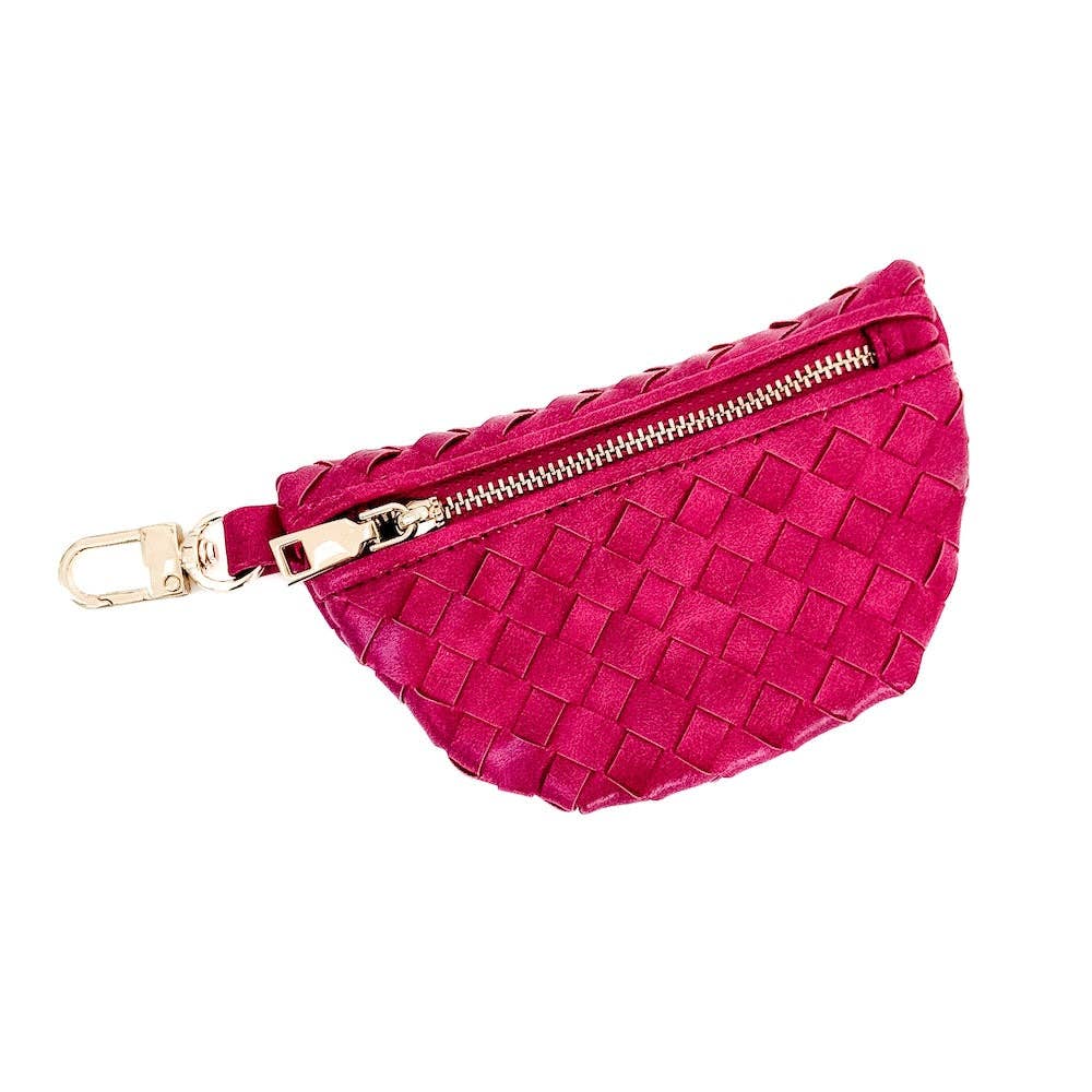 Mini Westlyn Bag Charm: Brown