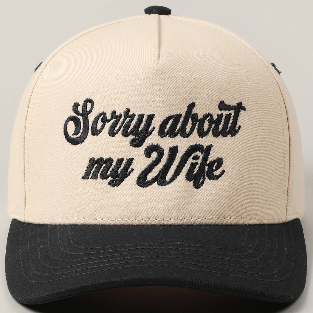 Sorry About My Husband Hat
