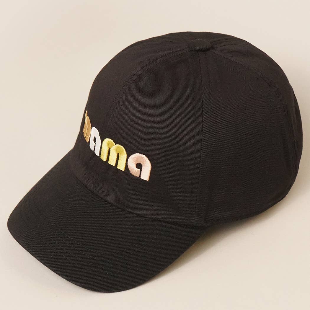 Lilac Retro Mama Baseball Cap